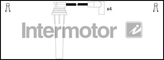 INTERMOTOR 73878 - Augstsprieguma vadu komplekts adetalas.lv