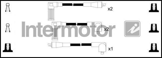 INTERMOTOR 73346 - Augstsprieguma vadu komplekts adetalas.lv