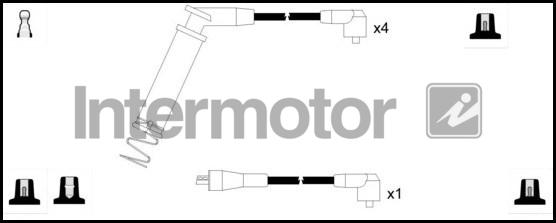 INTERMOTOR 73316 - Augstsprieguma vadu komplekts adetalas.lv