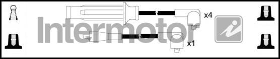 INTERMOTOR 73710 - Augstsprieguma vadu komplekts adetalas.lv