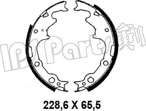 IPS Parts IBL-4056 - Bremžu loki adetalas.lv