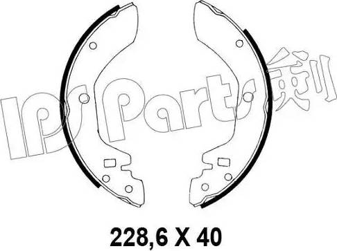 IPS Parts IBL-4106 - Bremžu loki adetalas.lv