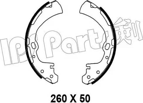 IPS Parts IBL-4138 - Bremžu loki adetalas.lv