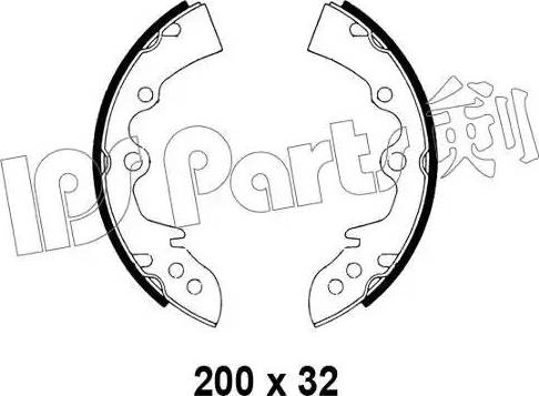 IPS Parts IBL-4302 - Bremžu loki adetalas.lv