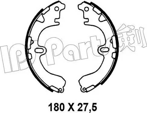 IPS Parts IBL-4294 - Bremžu loki adetalas.lv