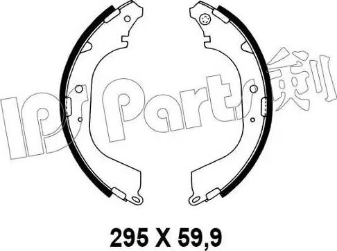 IPS Parts IBL-4205 - Bremžu loki adetalas.lv