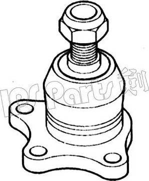 IPS Parts IJO-10522 - Balst / Virzošais šarnīrs adetalas.lv