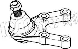 IPS Parts IJU-10507 - Balst / Virzošais šarnīrs adetalas.lv