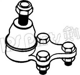 IPS Parts IJU-10235 - Balst / Virzošais šarnīrs adetalas.lv