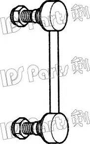 IPS Parts ITR-10D02 - Stiepnis / Atsaite, Stabilizators adetalas.lv