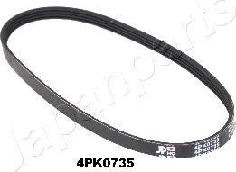 Japanparts DV-4PK0735 - Ķīļrievu siksna adetalas.lv