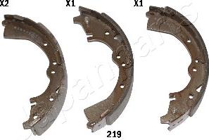 Japanparts GF-219AF - Bremžu loku komplekts adetalas.lv