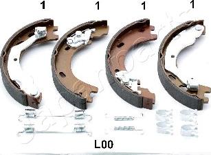 Japanparts GF-L00AF - Bremžu loku kompl., Stāvbremze adetalas.lv