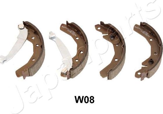 Japanparts GF-W08AF - Bremžu loku komplekts adetalas.lv