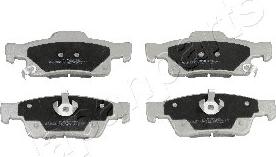 Japanparts PP-906AF - Bremžu uzliku kompl., Disku bremzes adetalas.lv