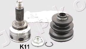 Japko 62K11 - Šarnīru komplekts, Piedziņas vārpsta adetalas.lv