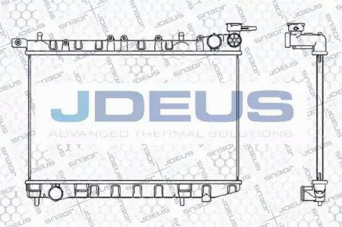 Jdeus 019M31 - Radiators, Motora dzesēšanas sistēma adetalas.lv