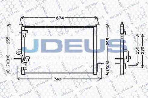 Jdeus 702M20 - Kondensators, Gaisa kond. sistēma adetalas.lv