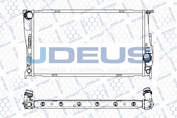 Jdeus M-0050840 - Radiators, Motora dzesēšanas sistēma adetalas.lv