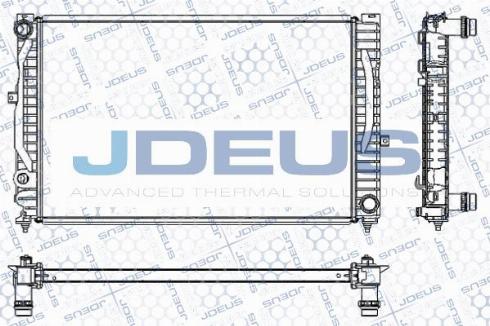 Jdeus M-0010230 - Radiators, Motora dzesēšanas sistēma adetalas.lv