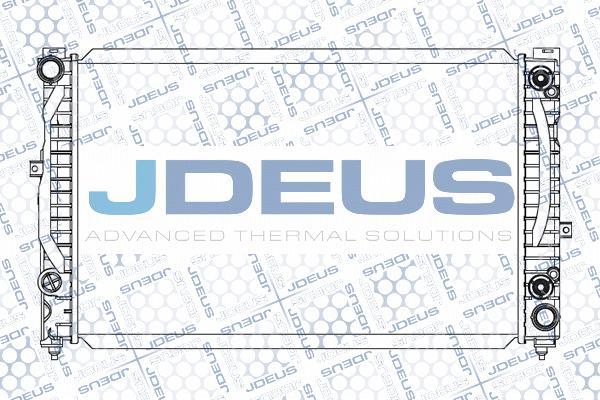 Jdeus M-0010220 - Radiators, Motora dzesēšanas sistēma adetalas.lv