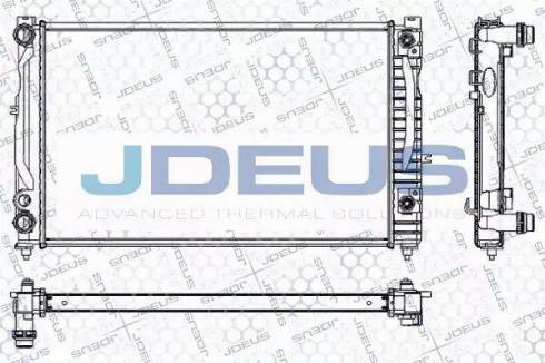 Jdeus RA0010170 - Radiators, Motora dzesēšanas sistēma adetalas.lv