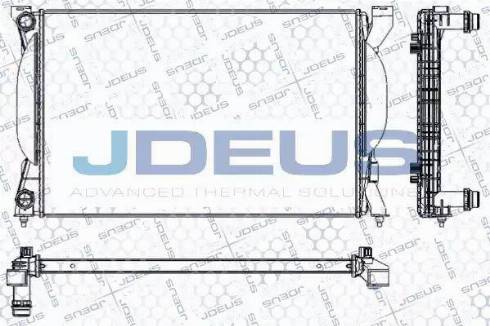 Jdeus RA0010240 - Radiators, Motora dzesēšanas sistēma adetalas.lv