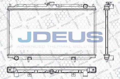 Jdeus RA0190181 - Radiators, Motora dzesēšanas sistēma adetalas.lv