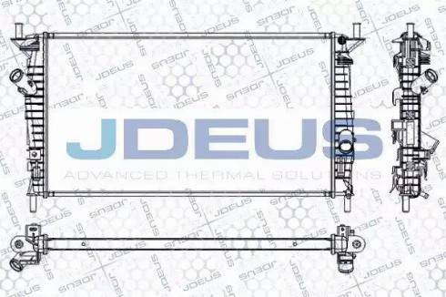 Jdeus RA0121140 - Radiators, Motora dzesēšanas sistēma adetalas.lv