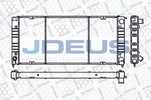 Jdeus RA0300041 - Radiators, Motora dzesēšanas sistēma adetalas.lv