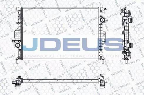 Jdeus RA0310560 - Radiators, Motora dzesēšanas sistēma adetalas.lv