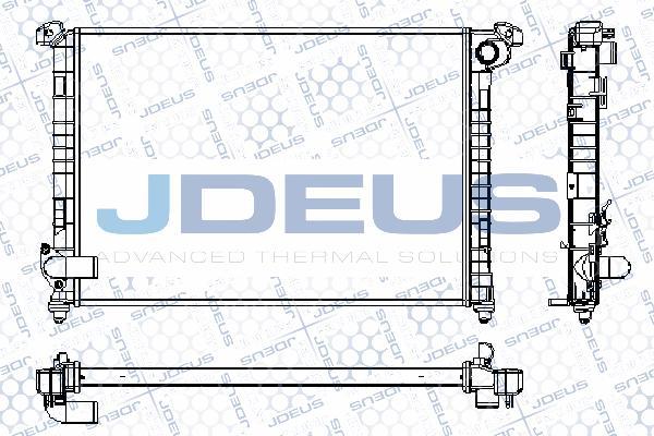 Jdeus RA0700000 - Radiators, Motora dzesēšanas sistēma adetalas.lv