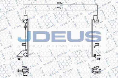 Jdeus TH0540006 - Termostats, Dzesēšanas šķidrums adetalas.lv