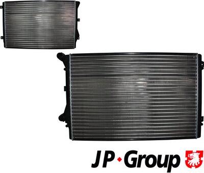 JP Group 1114208100 - Radiators, Motora dzesēšanas sistēma adetalas.lv