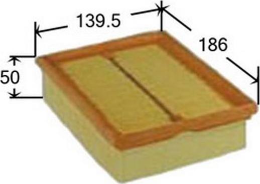 JS Asakashi A0170 - Gaisa filtrs adetalas.lv