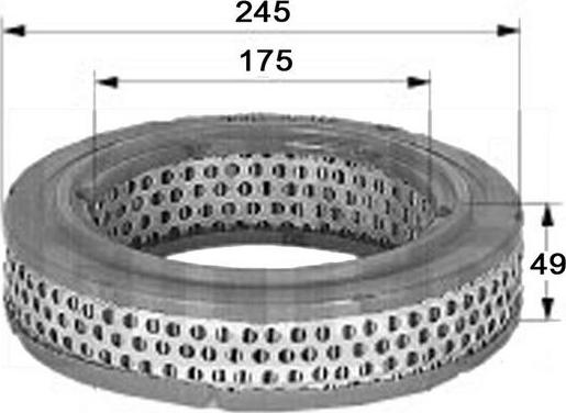 JS Asakashi A0223 - Gaisa filtrs adetalas.lv