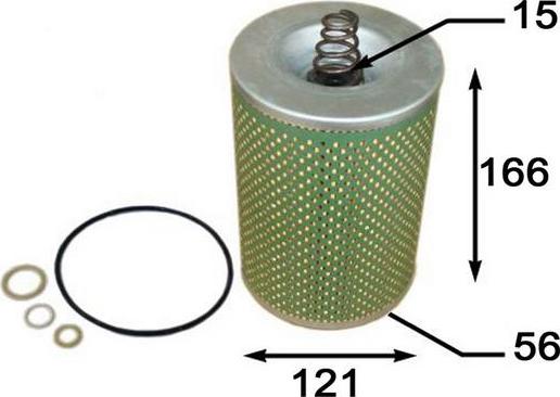 JS Asakashi OE1014 - Eļļas filtrs adetalas.lv