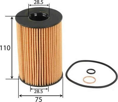 JS Asakashi OE32001 - Eļļas filtrs adetalas.lv