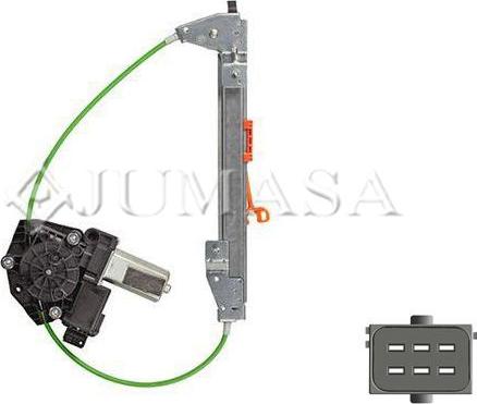 Jumasa ZR FTO134 R C - Stikla pacelšanas mehānisms adetalas.lv