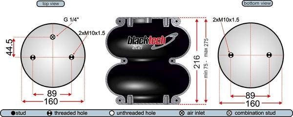 Juratek 2C21210P01 - Pneimoatsperes spilvens, Pneimopiekare adetalas.lv