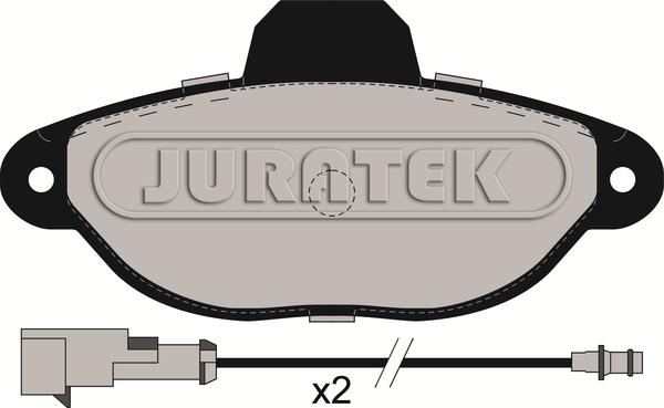 Juratek JCP925 - Bremžu uzliku kompl., Disku bremzes adetalas.lv