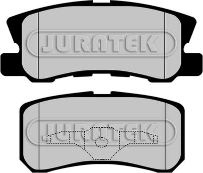 Juratek JCP1604 - Bremžu uzliku kompl., Disku bremzes adetalas.lv