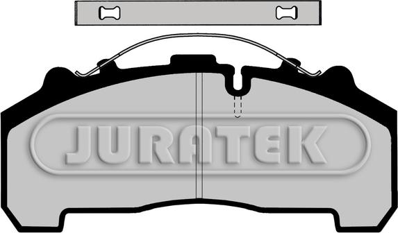 Juratek JCP1000 - Bremžu uzliku kompl., Disku bremzes adetalas.lv