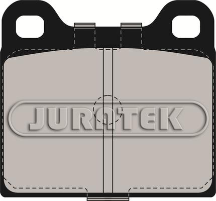 Juratek JCP125 - Bremžu uzliku kompl., Disku bremzes adetalas.lv