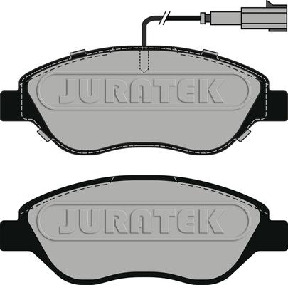 Juratek JCP8597 - Bremžu uzliku kompl., Disku bremzes adetalas.lv