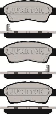 Juratek JCP867 - Bremžu uzliku kompl., Disku bremzes adetalas.lv