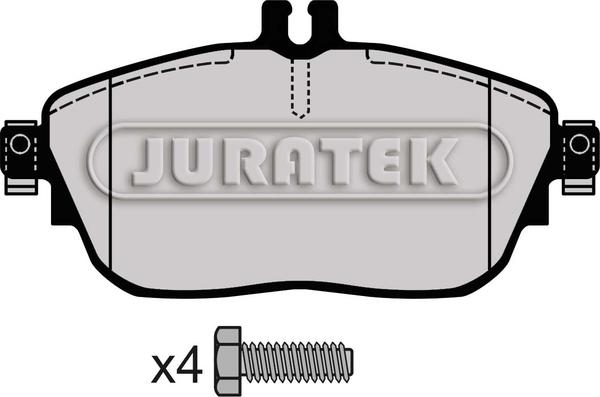 Juratek JCP8131 - Bremžu uzliku kompl., Disku bremzes adetalas.lv