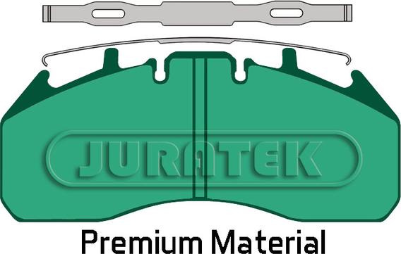 Juratek JCP2006 - Bremžu uzliku kompl., Disku bremzes adetalas.lv