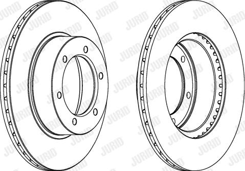 Jurid 561502JC-1 - Bremžu diski adetalas.lv
