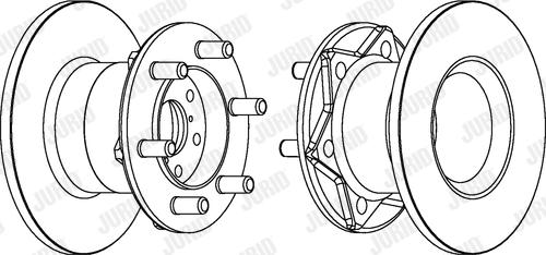 Jurid 561612J - Bremžu diski adetalas.lv
